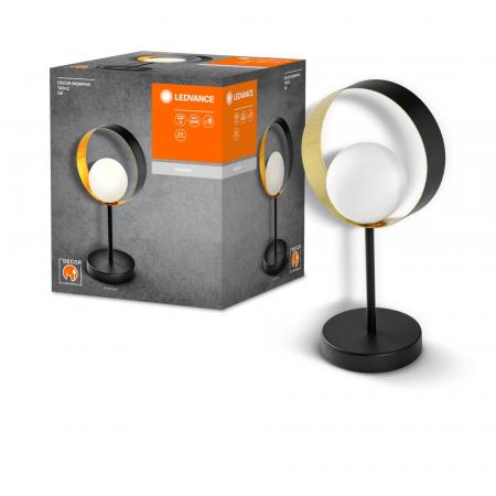 LEDVANCE Memphis Tischleuchte in schwarz-gold